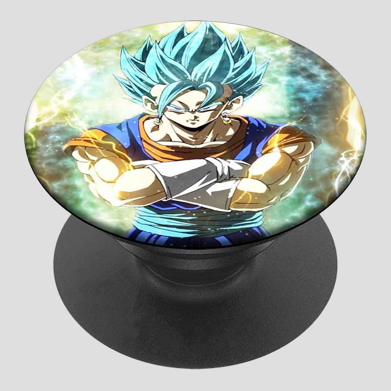 Zavstyle Vegito Super Saiyan Blue Dragon Ball Super Pop able Phone Stands Phone Grip