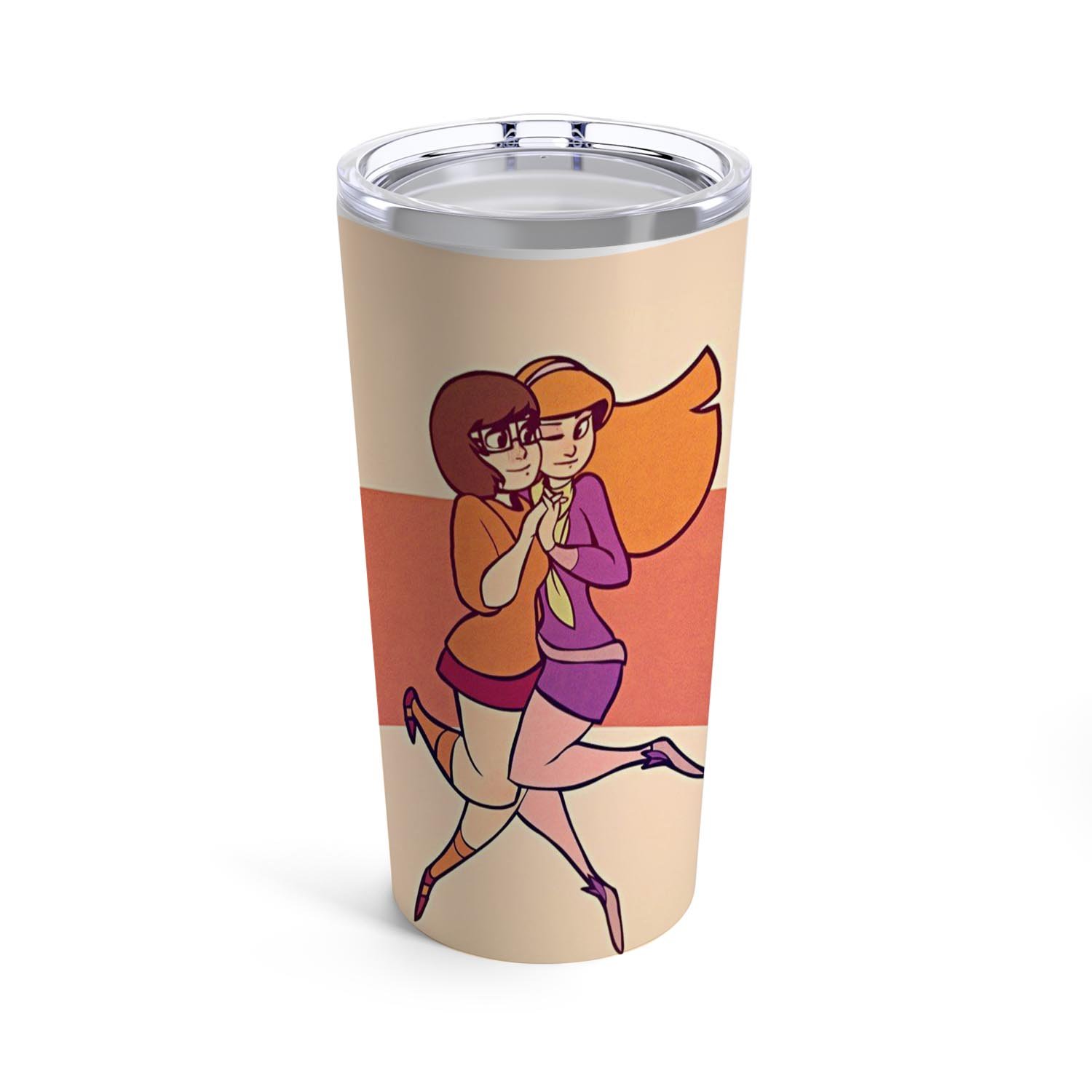 Zavstyle Velma and Daphne Scooby Doo Tumbler Stainless Steel 20oz