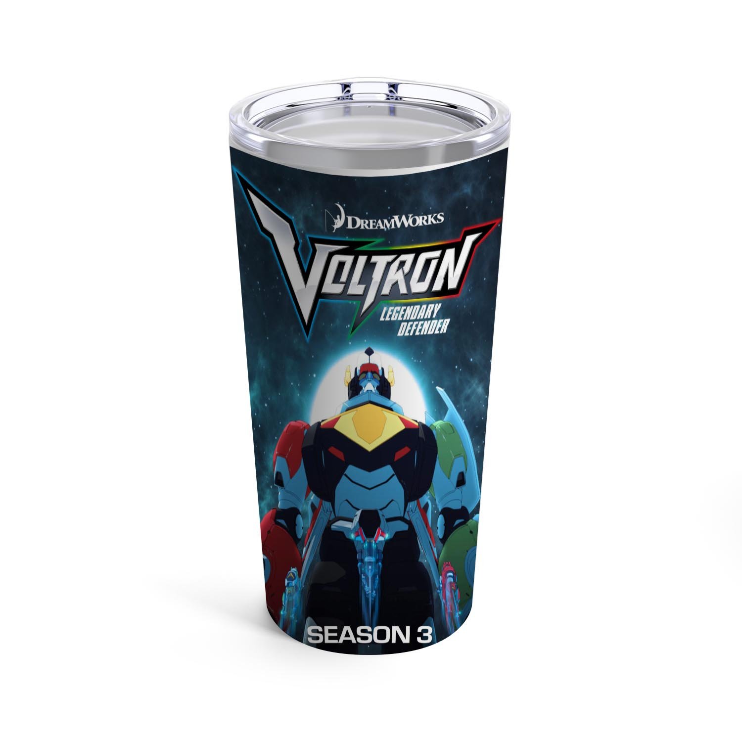 Zavstyle Voltron Legendary Defender Tumbler Stainless Steel 20oz