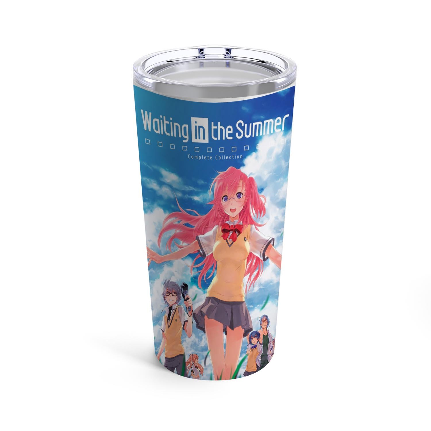 Zavstyle Waiting in the Summer Tumbler Stainless Steel 20oz