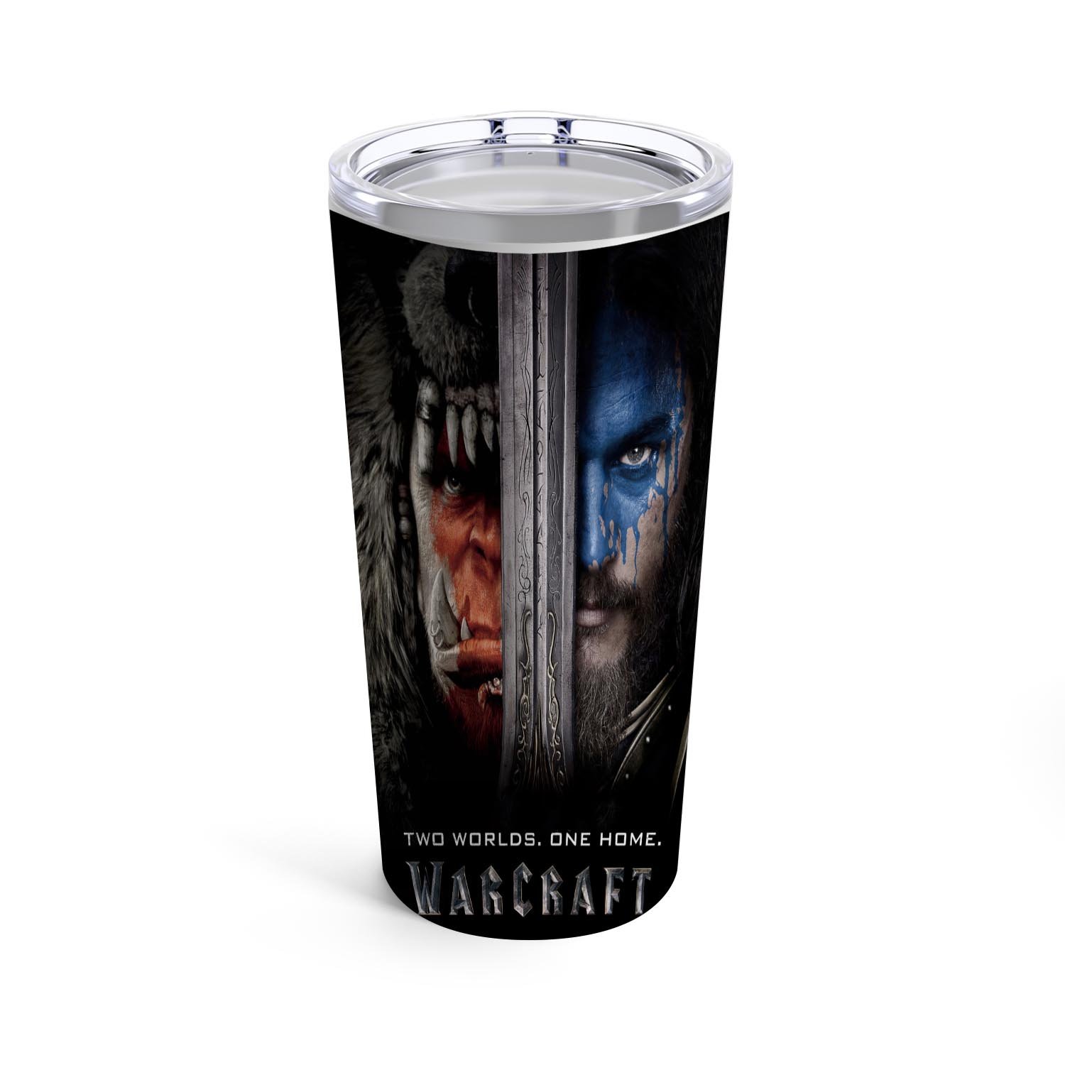 Zavstyle Warcraft Lothar and Durotan Tumbler Stainless Steel 20oz