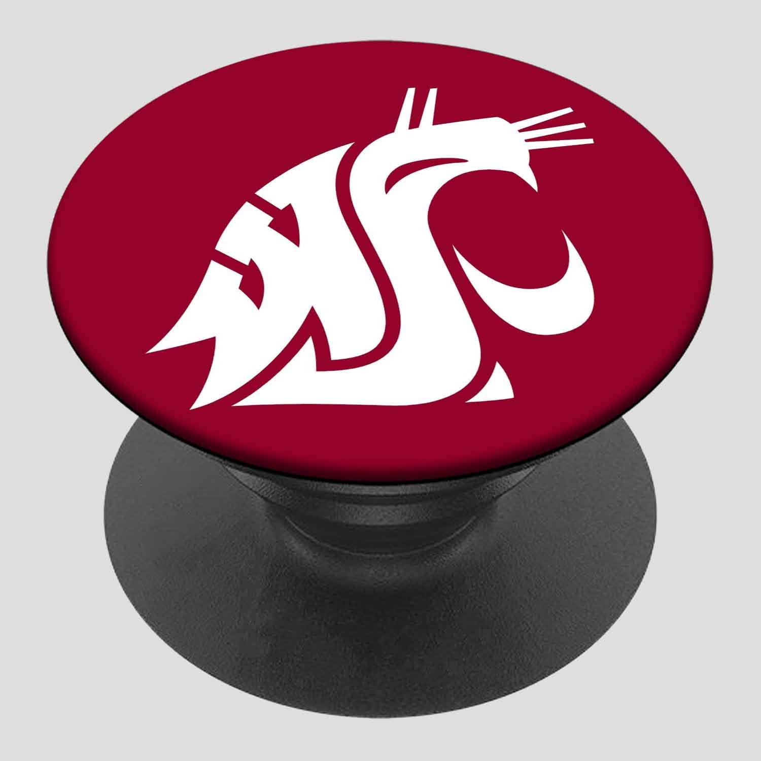 Zavstyle Washington State Cougars Pop able Phone Stands Phone Grip