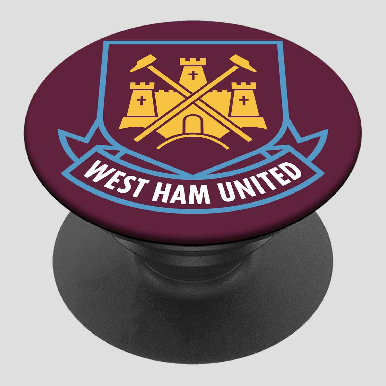 Zavstyle West Ham FC Pop able Phone Stands Phone Grip
