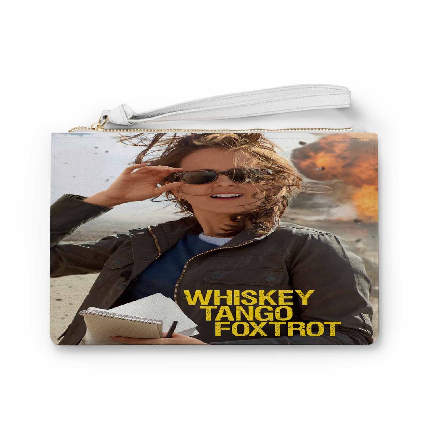 Zavstyle Whiskey Tango Foxtrot Clutch Bag PU Faux Leather