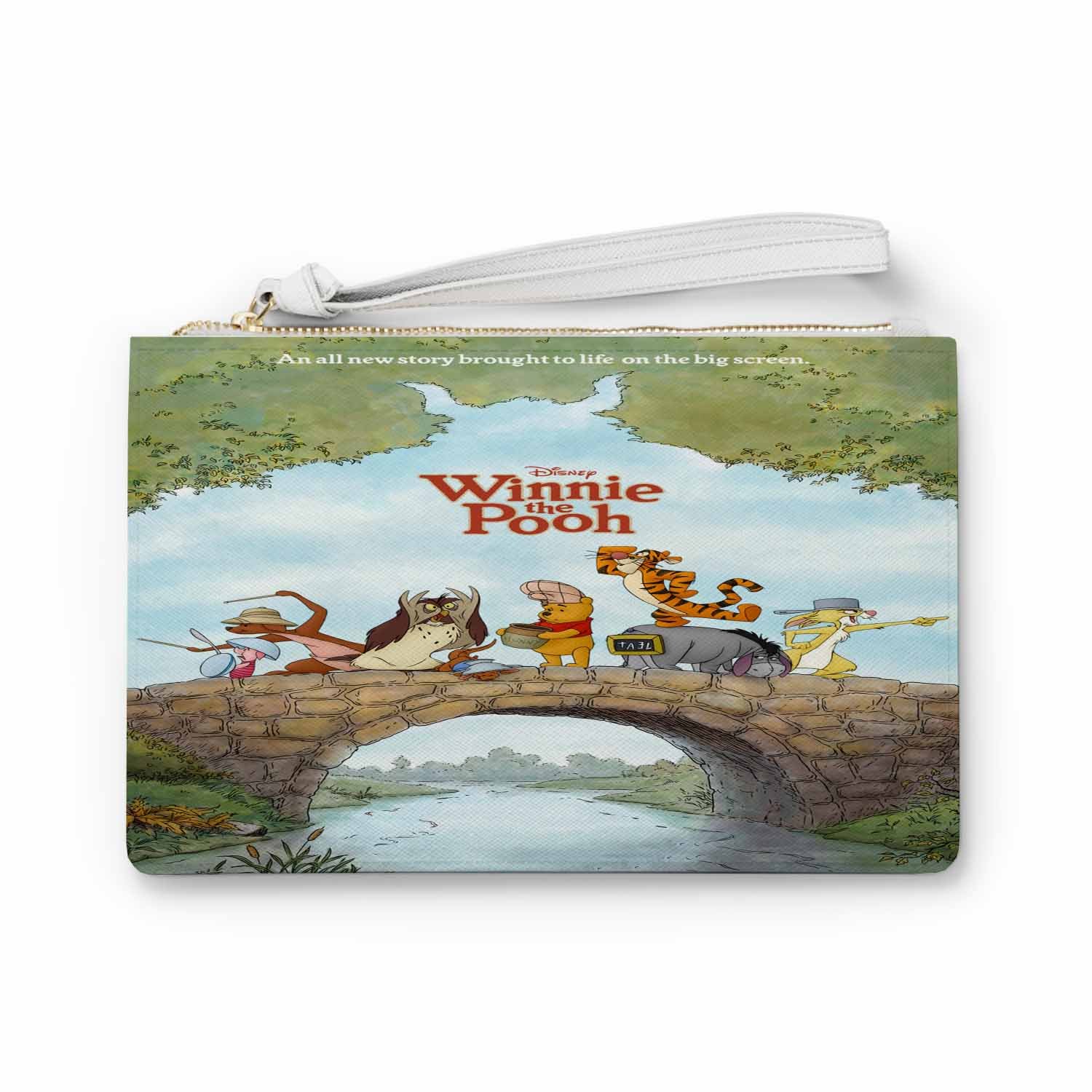 Zavstyle Winnie The Pooh and Friends Disney Clutch Bag PU Faux Leather