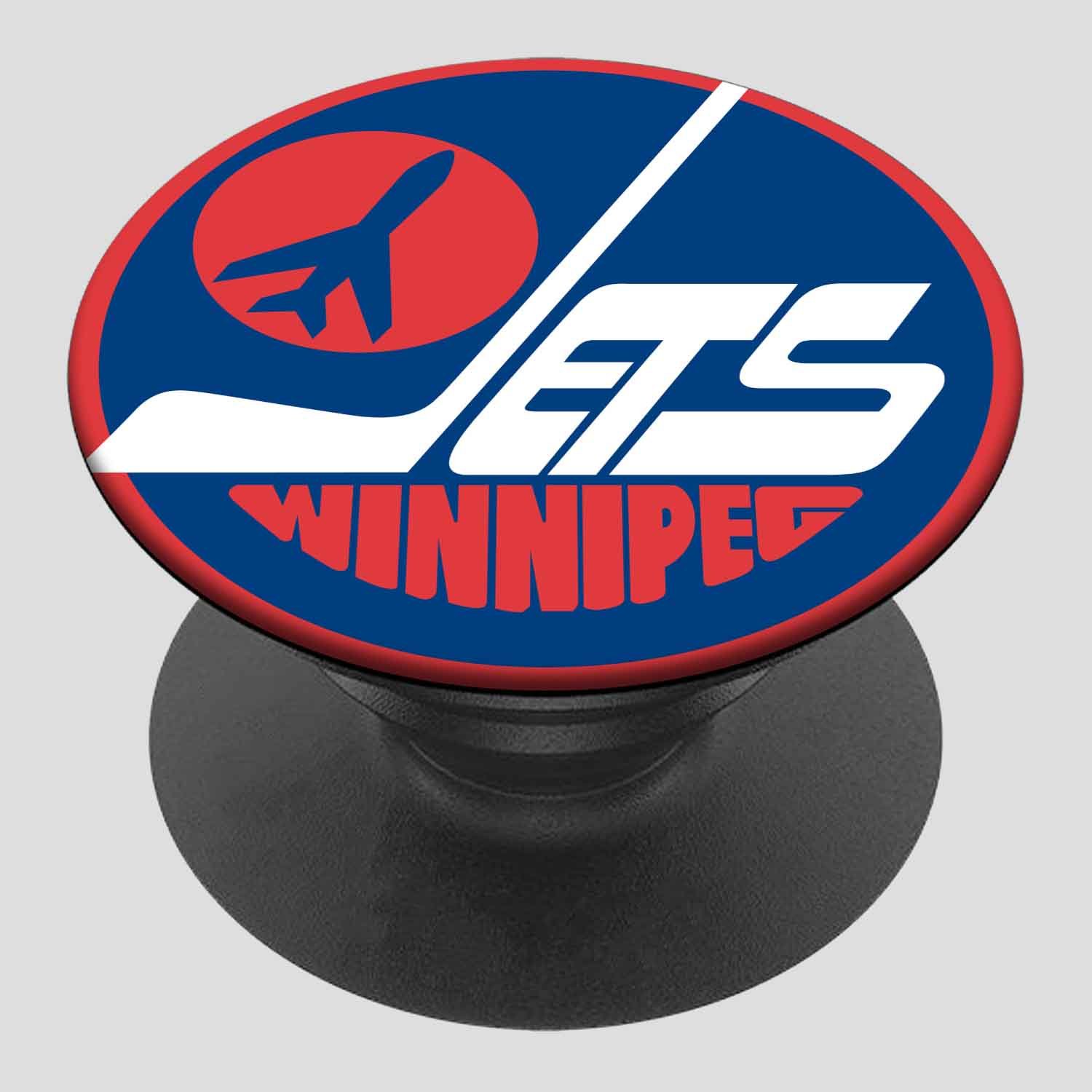 Zavstyle Winnipeg Jets NHL Pop able Phone Stands Phone Grip