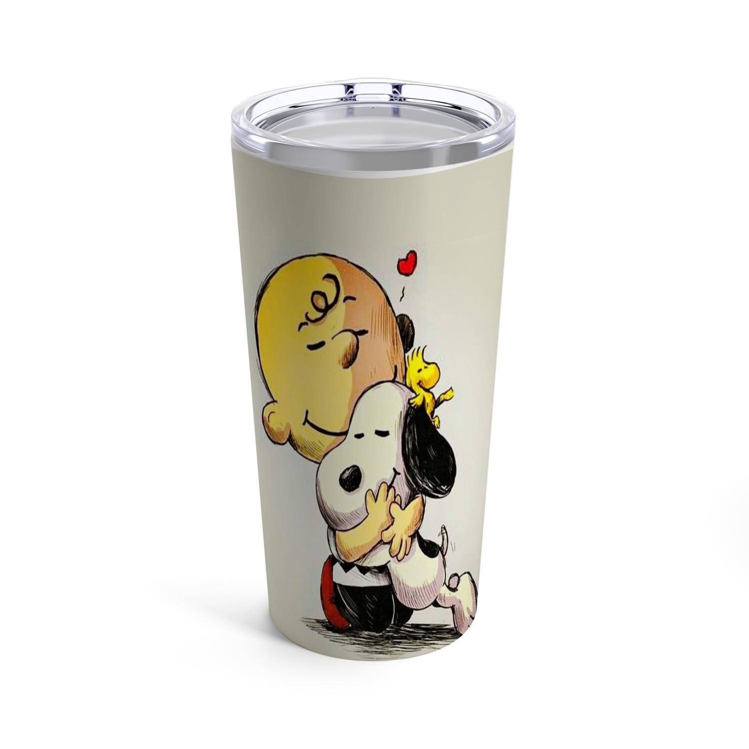 Zavstyle Woodstock Snoopy and Charlie Brown Tumbler Stainless Steel 20oz