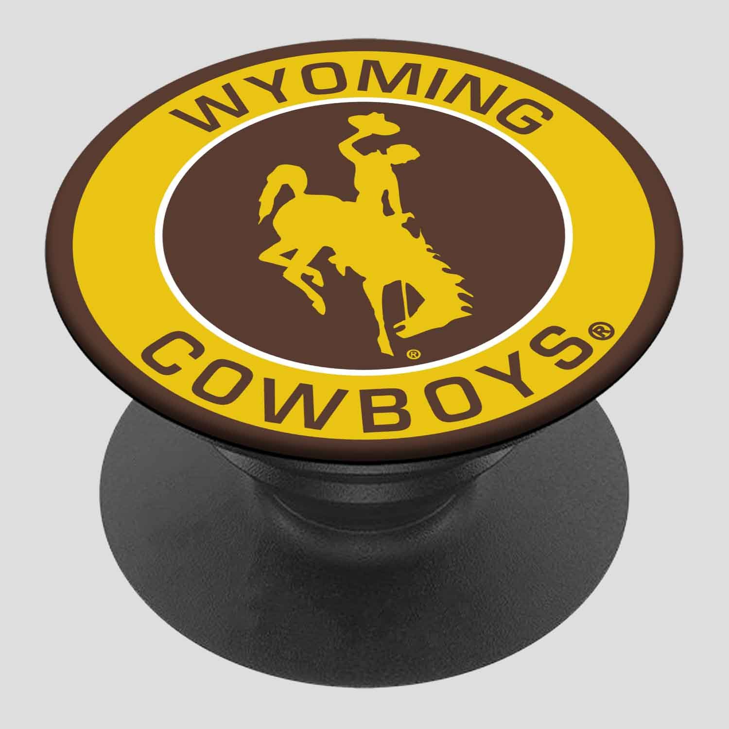 Zavstyle Wyoming Cowboys Pop able Phone Stands Phone Grip