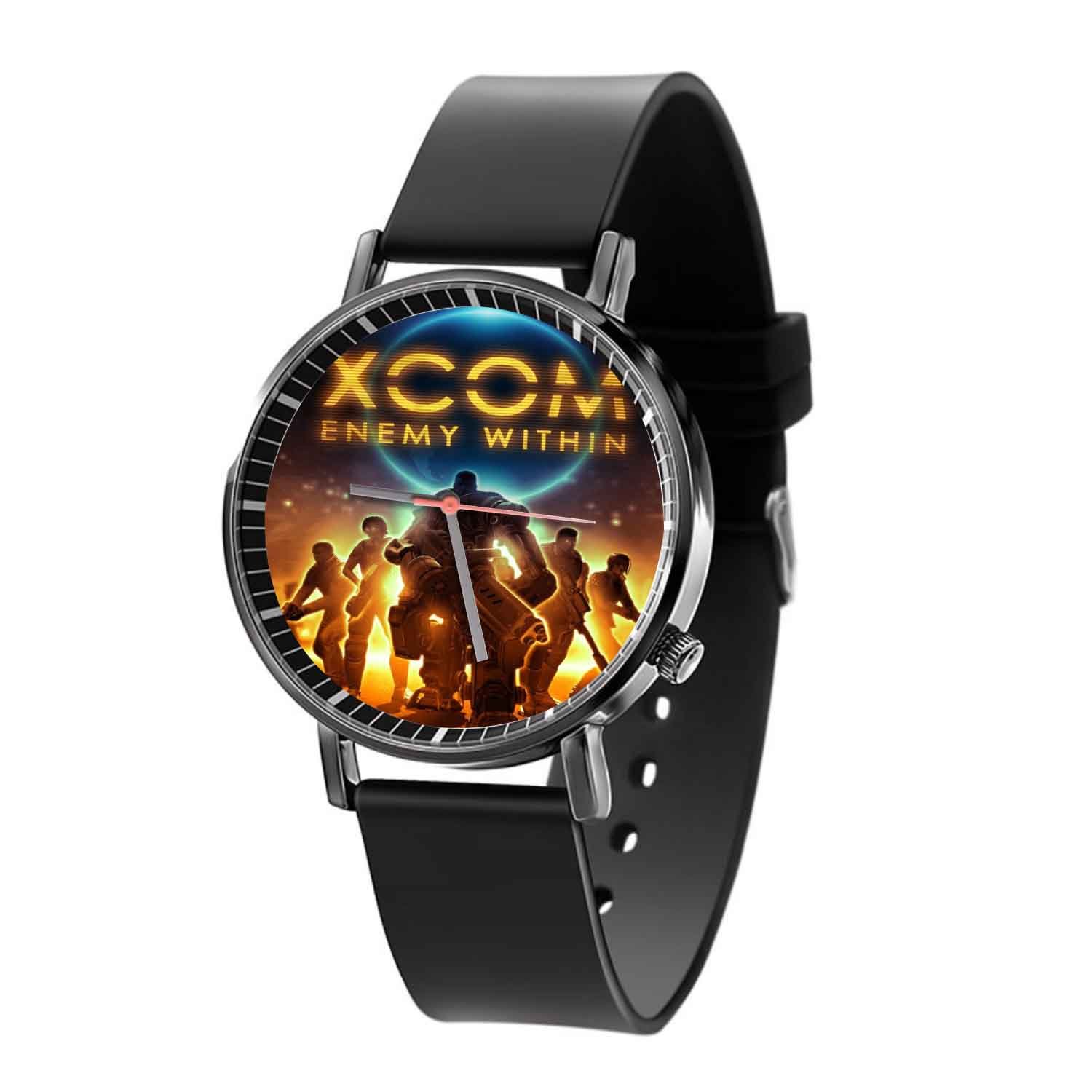Zavstyle XCOM Enemy Within Quartz Watch With Gift Box