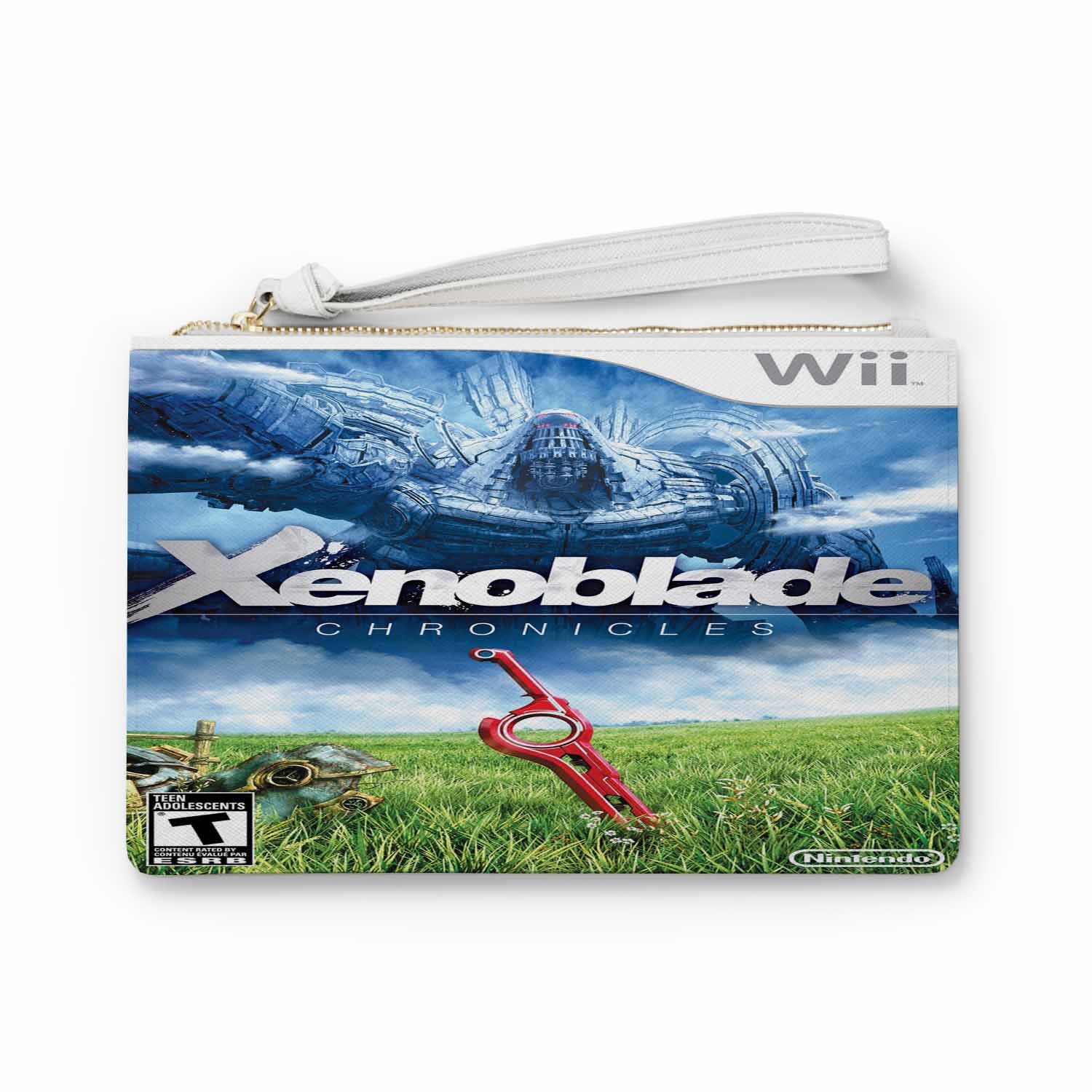 Zavstyle Xenoblade Chronicles Art Clutch Bag PU Faux Leather