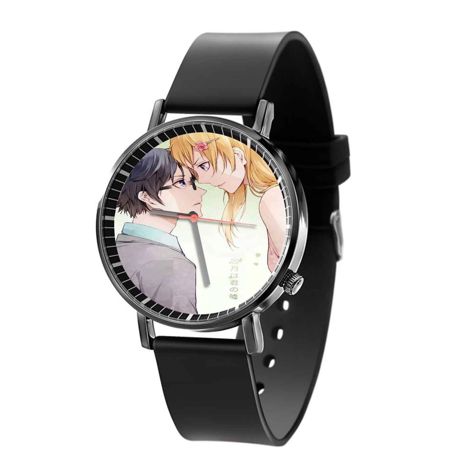 Zavstyle Your Lie in April Shigatsu wa Kimi no Uso Quartz Watch With Gift Box