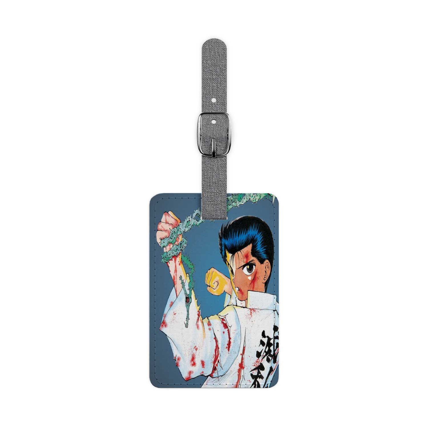 Zavstyle Yu Yu Hakusho Arts Luggage Tag Polyester Saffiano