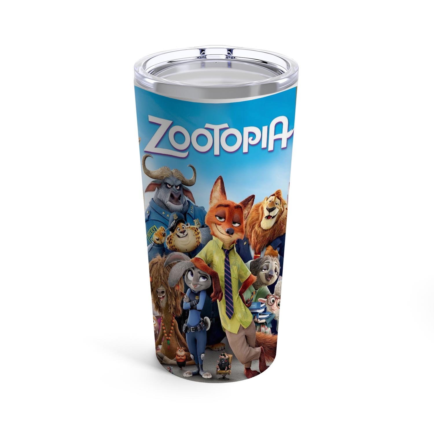 Zavstyle Zootopia Cartoon Tumbler Stainless Steel 20oz