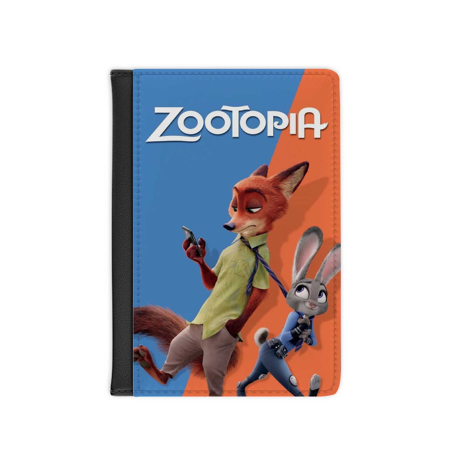 Zavstyle Zootopia Judy Hopps and Nick Wilde Disney Passport Cover Wallet Holders