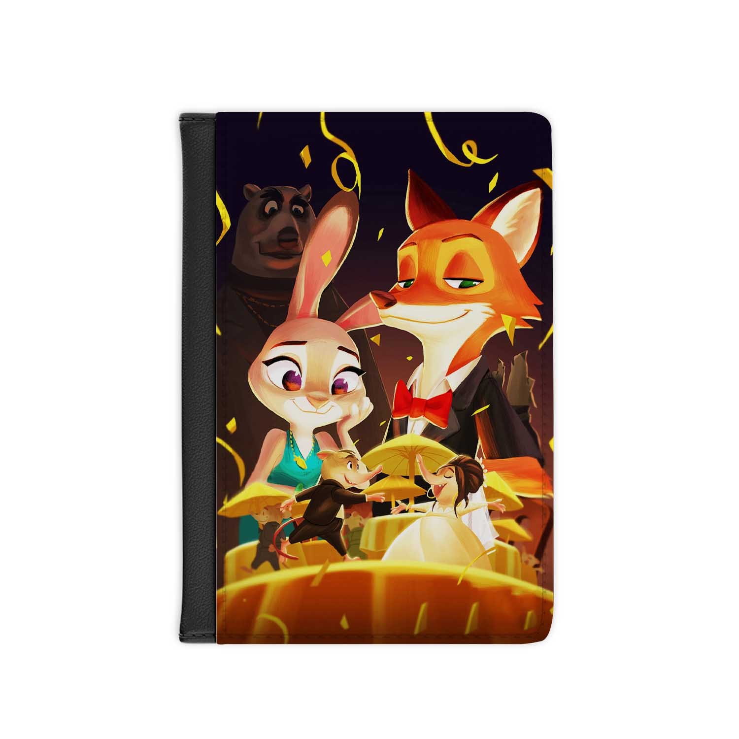 Zavstyle Zootopia Wedding Passport Cover Wallet Holders