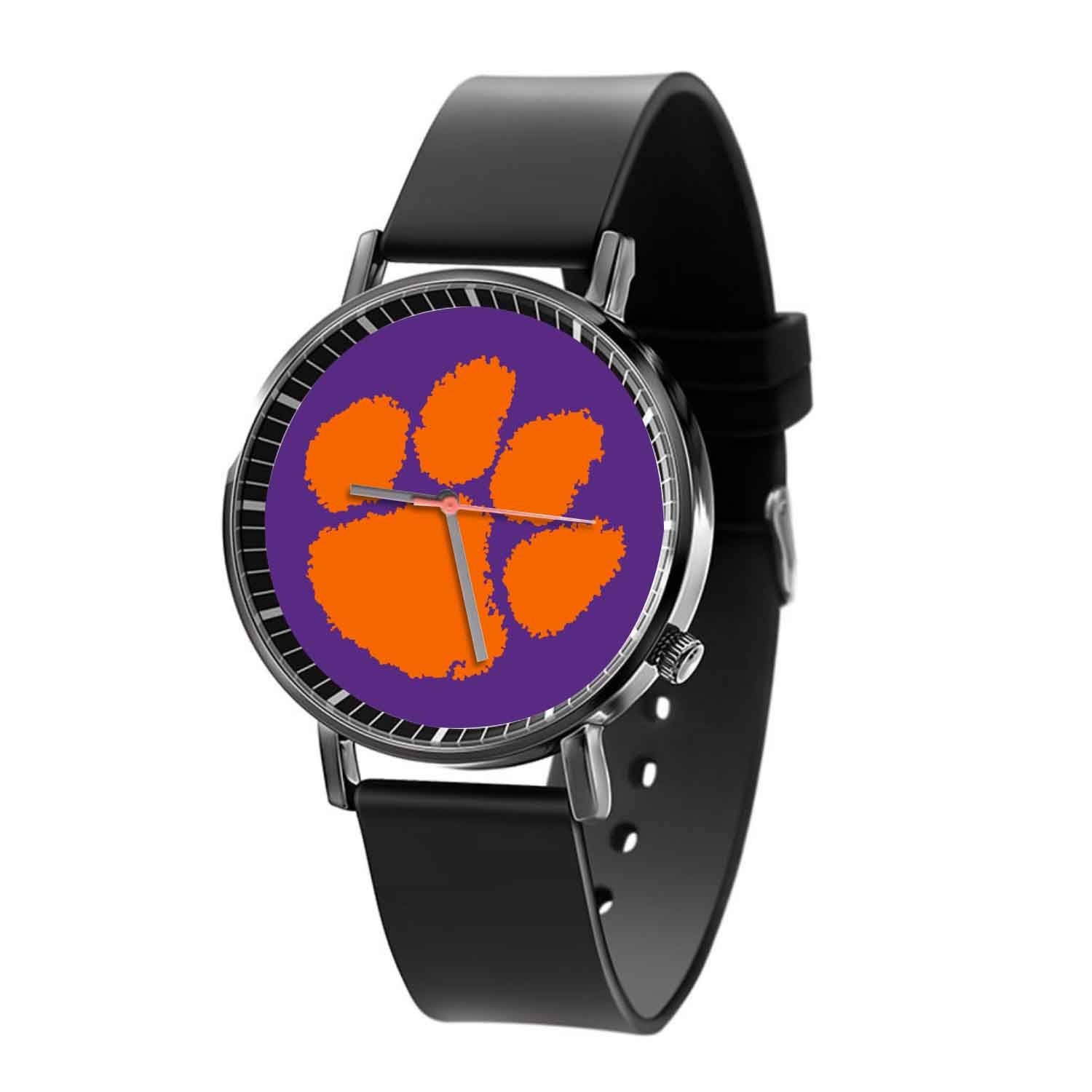 Zavstyle clemson tigers Arts Quartz Watch With Gift Box
