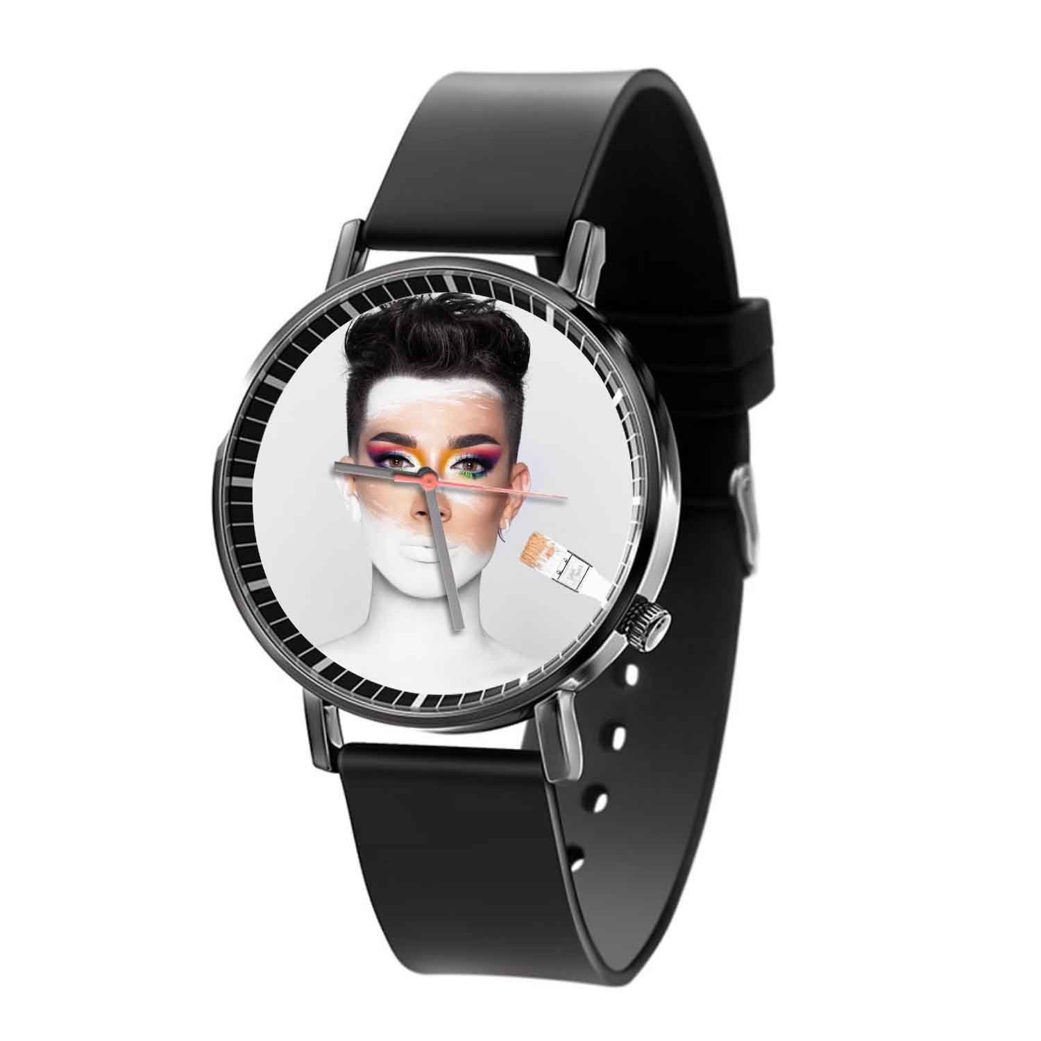 Zavstyle james charles Quartz Watch With Gift Box