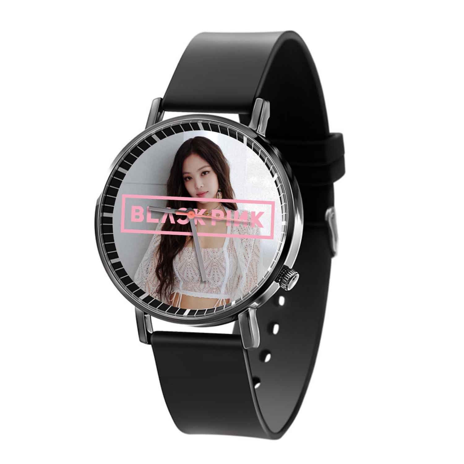 Zavstyle jennie blackpink Quartz Watch With Gift Box