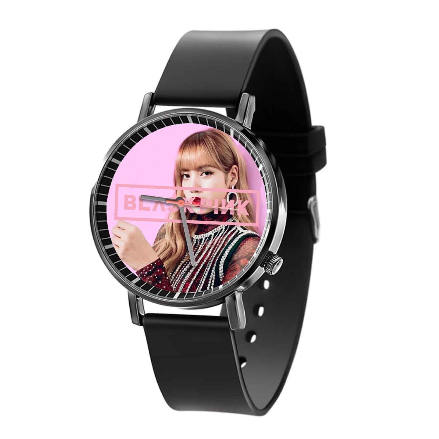 Zavstyle lisa blackpink Quartz Watch With Gift Box