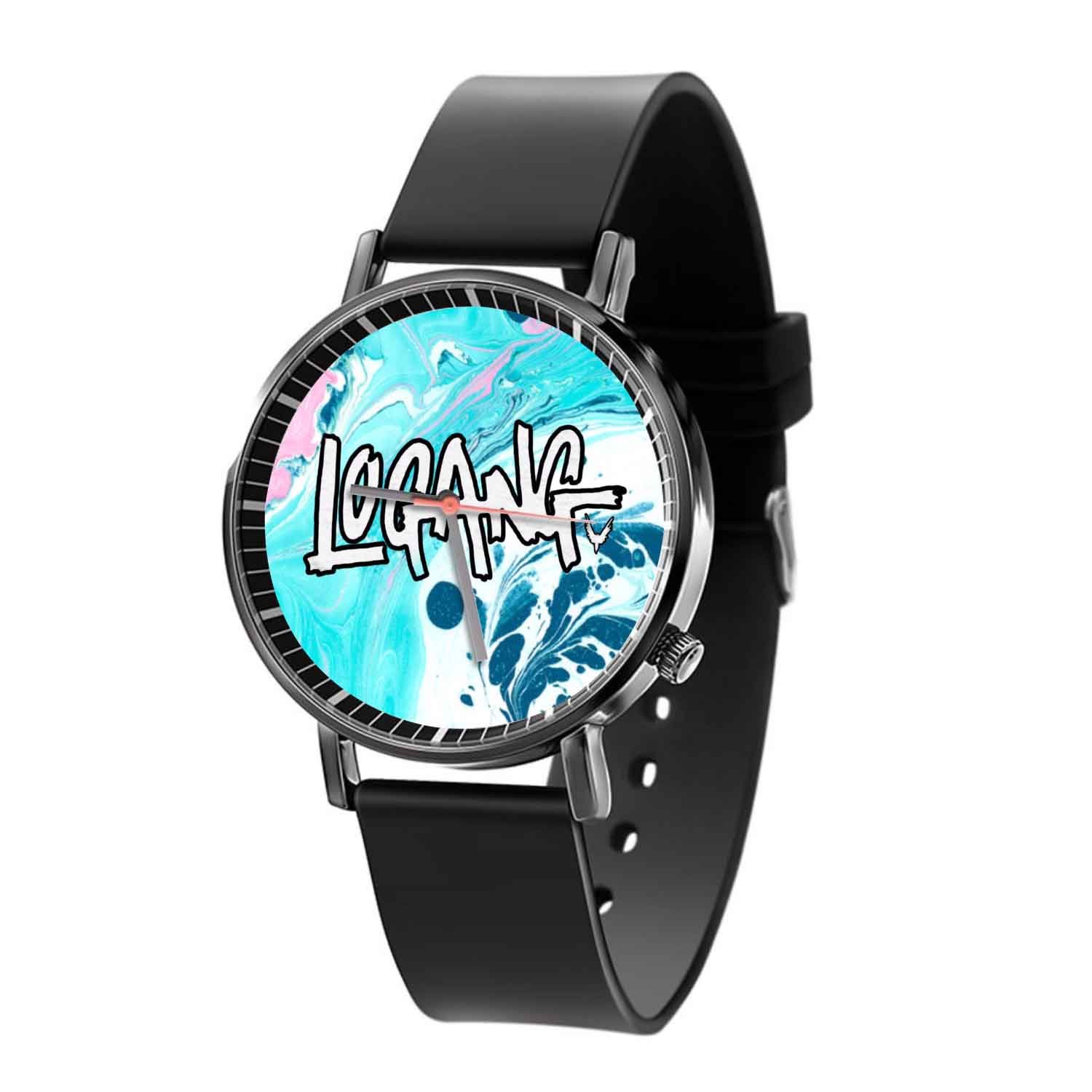 Zavstyle logang pastel Quartz Watch With Gift Box